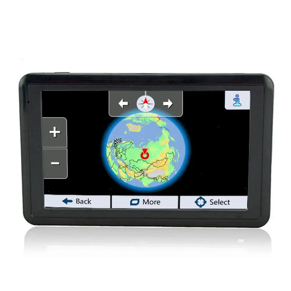 GPS Car Navigation USB Charging Car Charger Convenient FM Transmitter Navigator 5.0 Inch TFT Touch Screen GPS Device