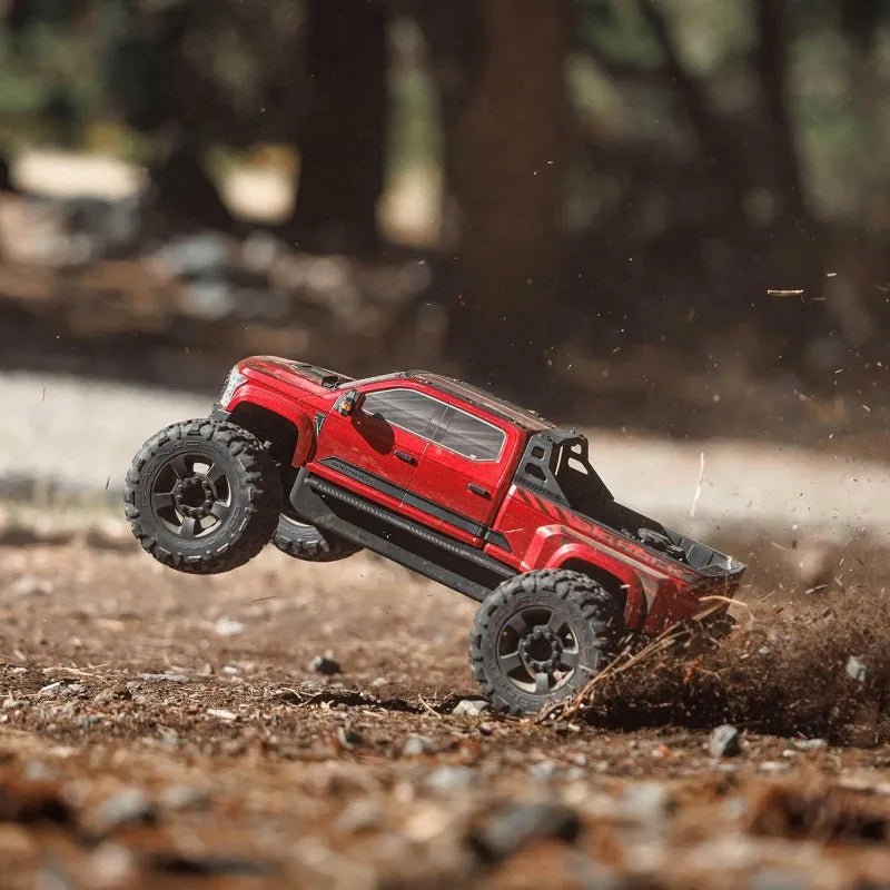 RC Truck Big Rock 6S 4WD BLX 1/7 Monster Truck RTR (Battery and Charger Not Included) Red, ARA7612T2
