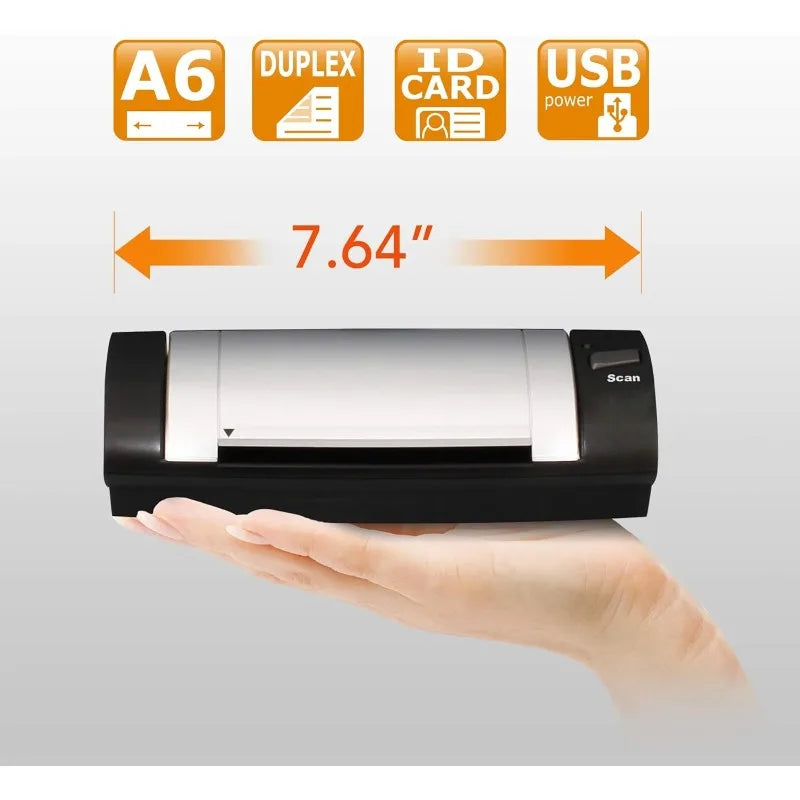 Duplex Driver License & ID Card Scanner - Bundle Software can Automatically Extracts ID Data and Populates into Data Fie