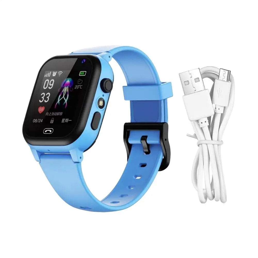4G Smart Watch SOS GPS LocationmCardSi Call ChildSmartWatch CameraWaterproof charging Watch For Boys Girls Kids