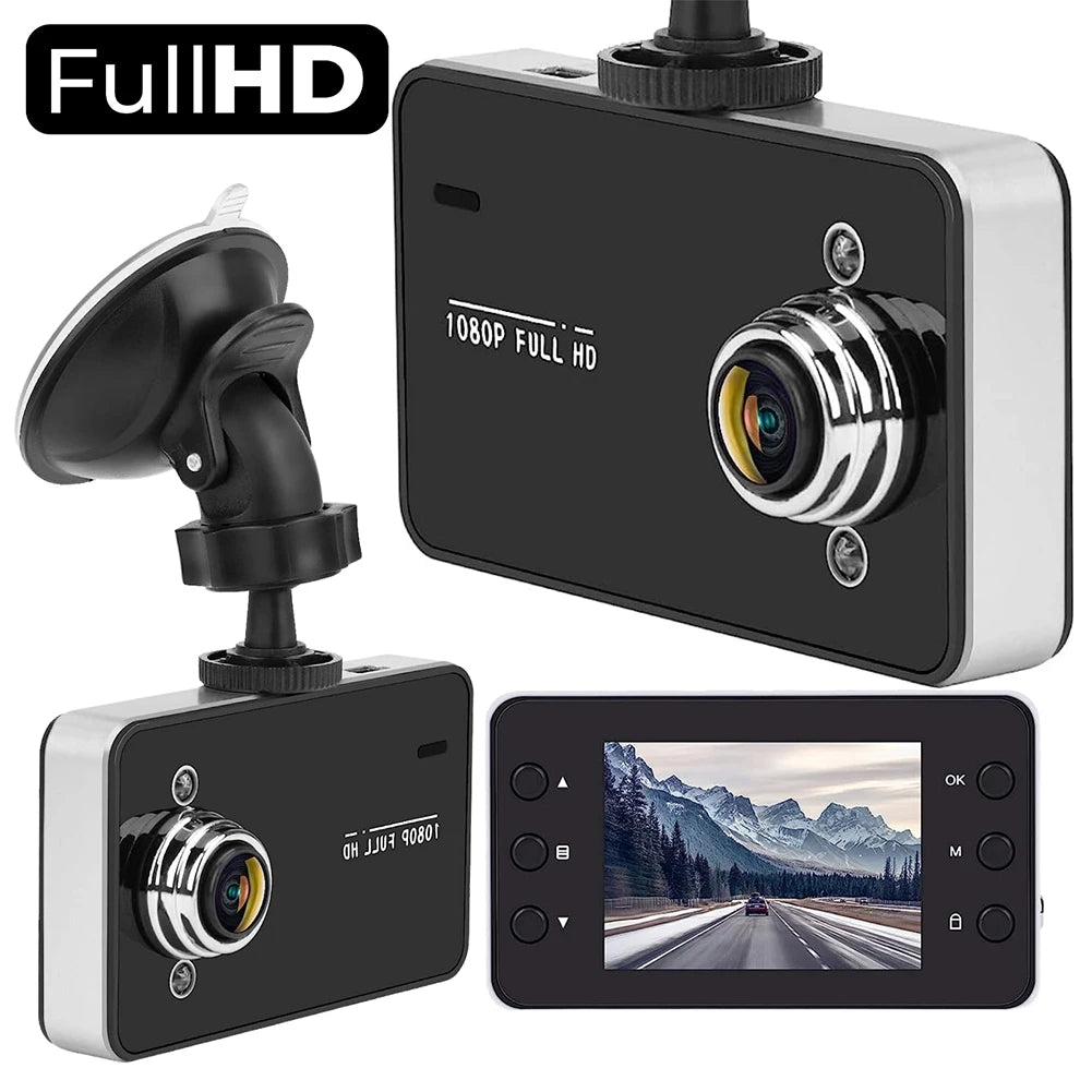 1080P Full HD Car Video Recorder Loop Recording Vehicle Driving Recorder Support TF 32G Auto Video Camera 140 Degree View Angle