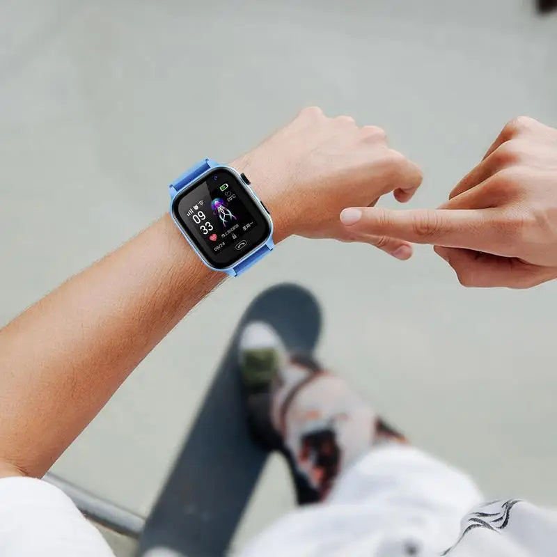 4G Smart Watch SOS GPS LocationmCardSi Call ChildSmartWatch CameraWaterproof charging Watch For Boys Girls Kids