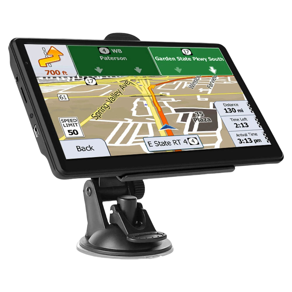 7 Inch Car GPS Navigation FM Transmitter HD TFT Touch Screen Car GPS Navigator 256MB+8G Portable Auto Satellite GPS Navigation