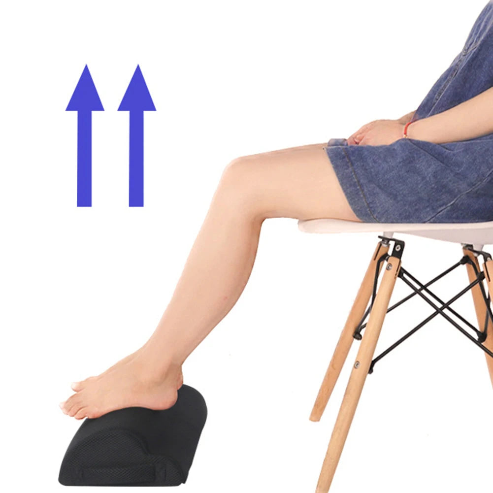 Foot Massage Pillow Soft Leg Muscle Relaxation Pillow Multi-Purpose Under-Table Support Leg Cushion for Home Office