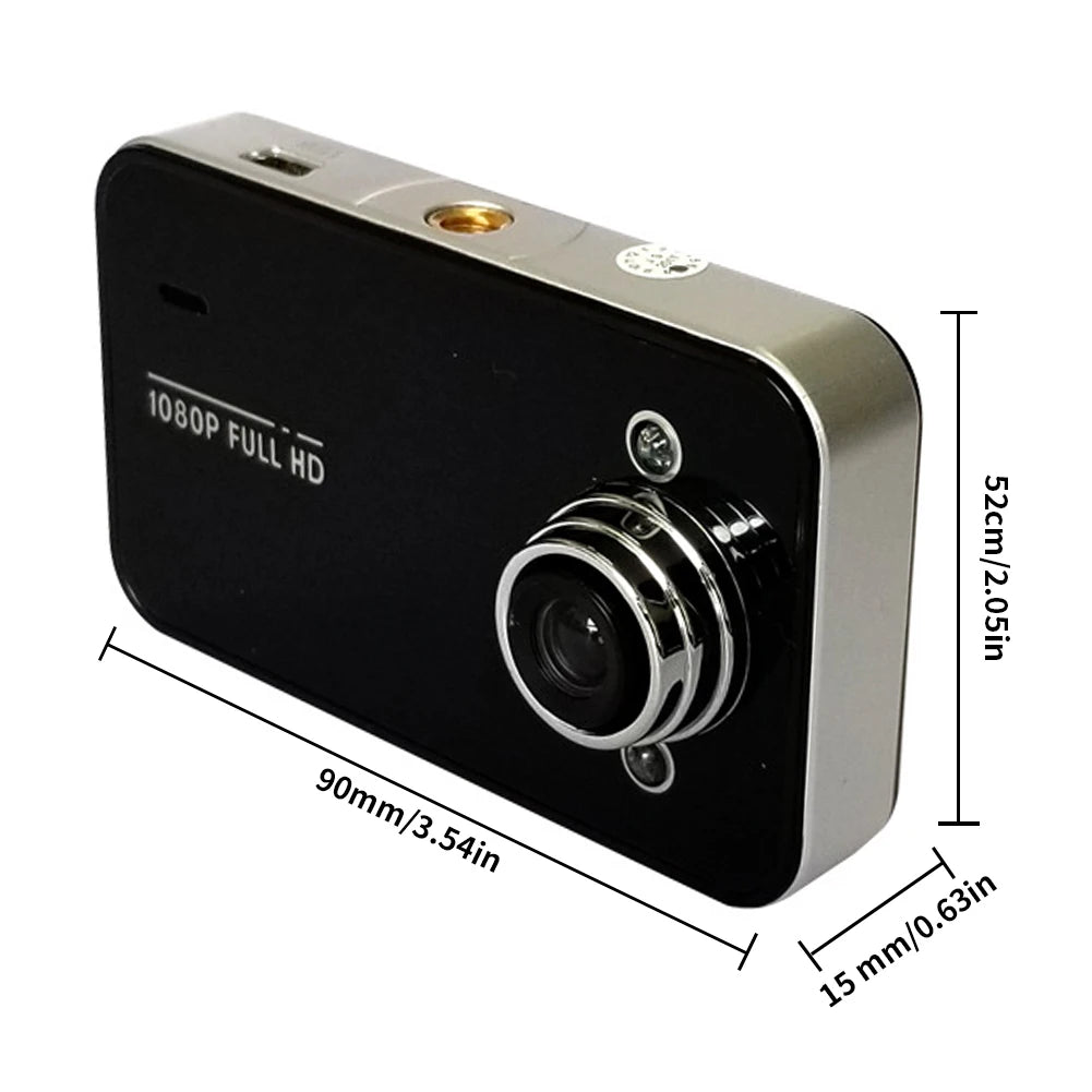 1080P Full HD Car Video Recorder Loop Recording Vehicle Driving Recorder Support TF 32G Auto Video Camera 140 Degree View Angle