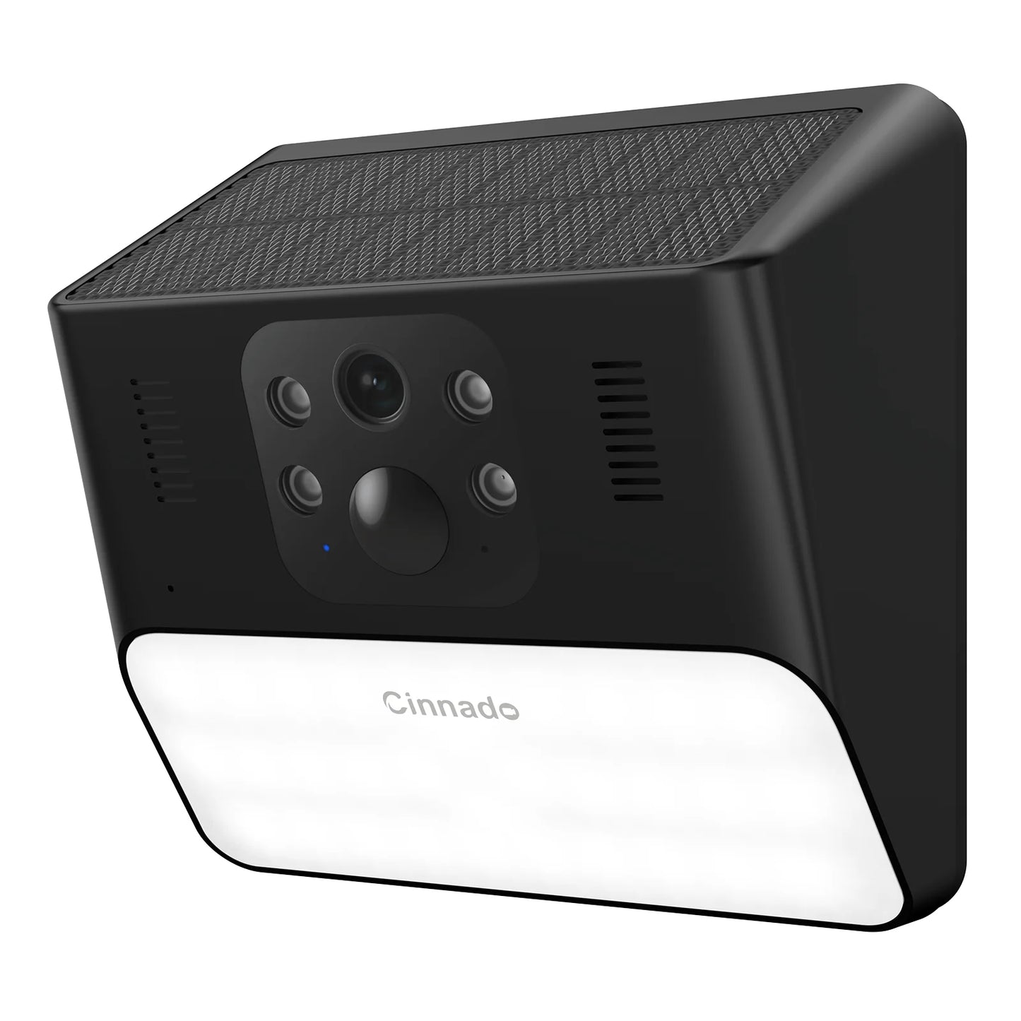 Cinnado 2K Solar Wall Light Cameras for Home Security 2.4Ghz WiFi with AI Motion Detection, Waterproof, Motion Activated Light