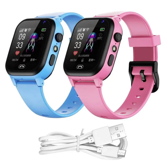 4G Smart Watch SOS GPS LocationmCardSi Call ChildSmartWatch CameraWaterproof charging Watch For Boys Girls Kids