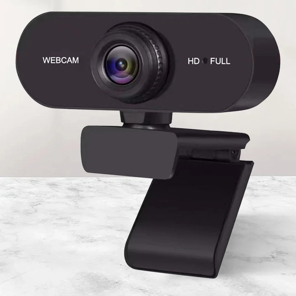 USB HD Webcam 1080P 2K with Microphone Plug and Play for PC Laptop Conference and Video Call