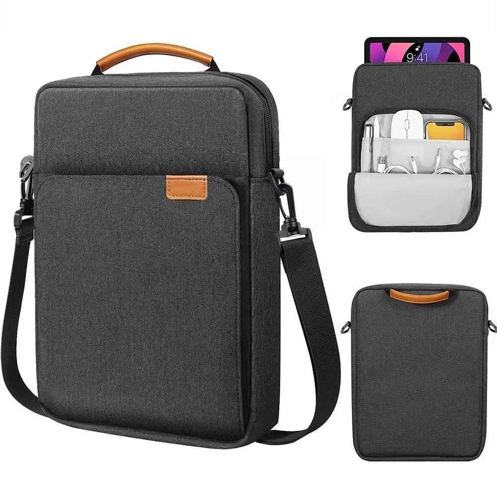 Laptop Handbag Cover For Macbook Air & Pro 11 12 13 inch Waterproof Notebook Bag For 9 to 13 inch Tablet Multi Pockets Case