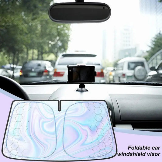 Front Windshield Sun Shade Front Window Sun Protection Cover Foldable Car Seat Full Shield Blocks Max UV Rays And Keeps Your