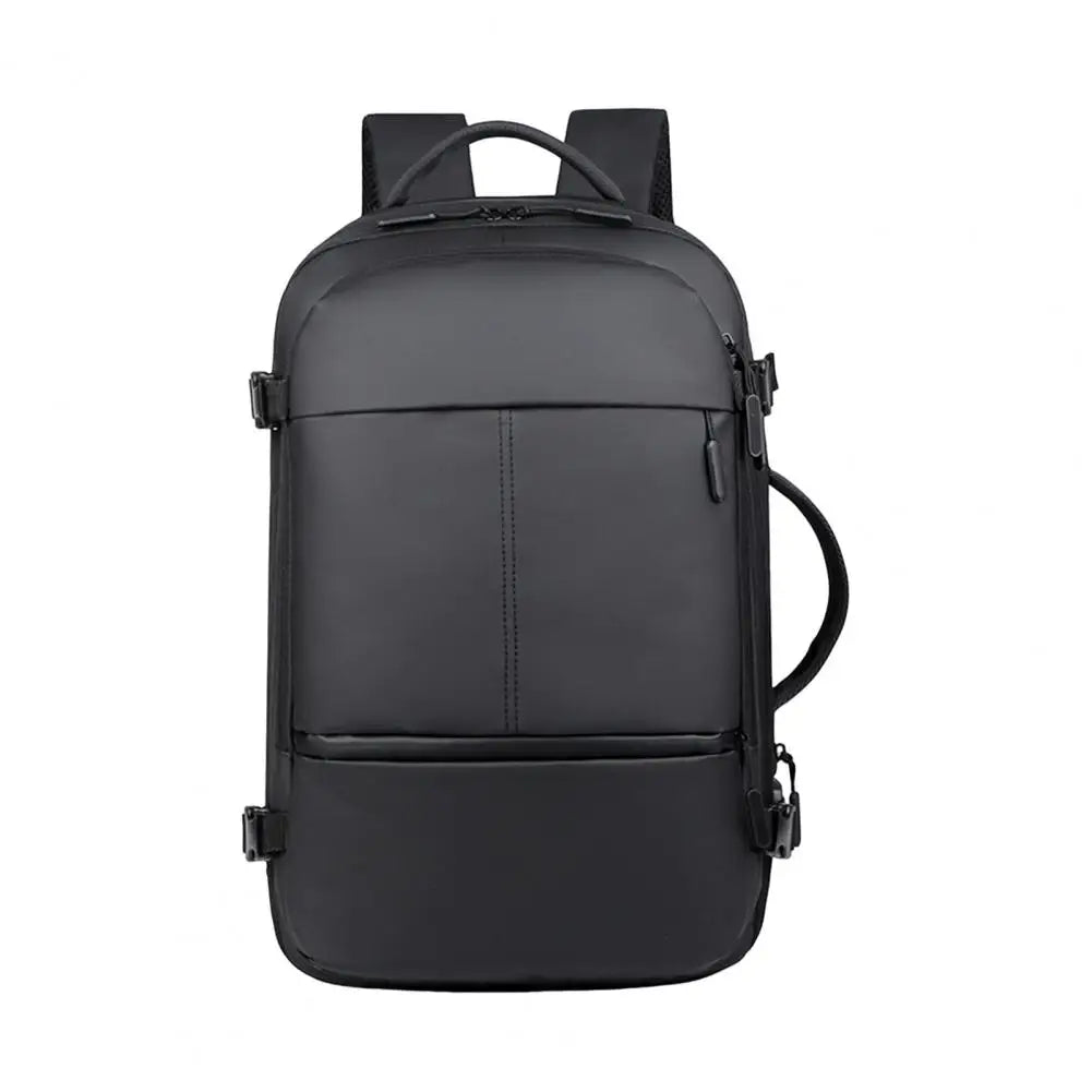 Travel Backpack Expandable Capacity Computer Bag with USB Charging Port Waterproof Anti-Theft Lock Wet/Dry Separation Pockets We